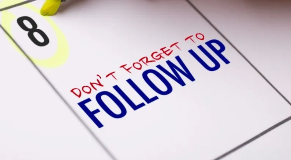 Reducing verbal follow-ups