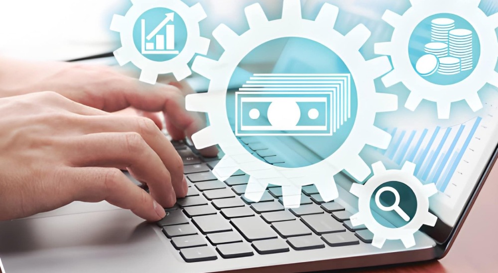 What is the role of BPMS in financial process automation?