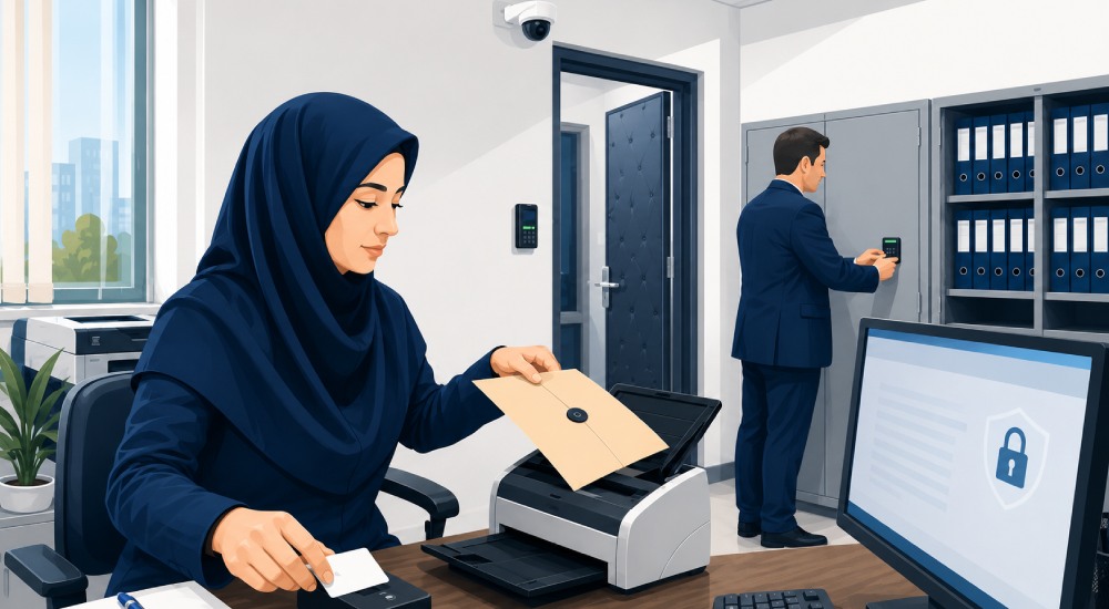 دبیرخانه الکترونیک چگونه امنیت مکاتبات را تأمین می‌کند؟